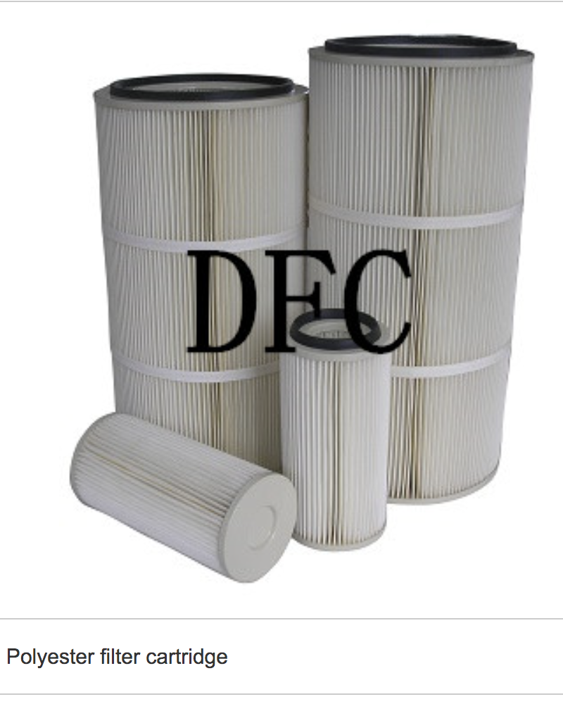  100% Polyester filter cartridge - A TYPE
