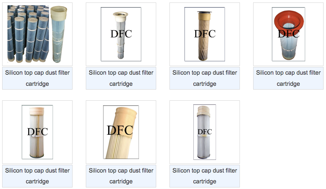 Silicon Cap Cartridge Filters - I TYPE