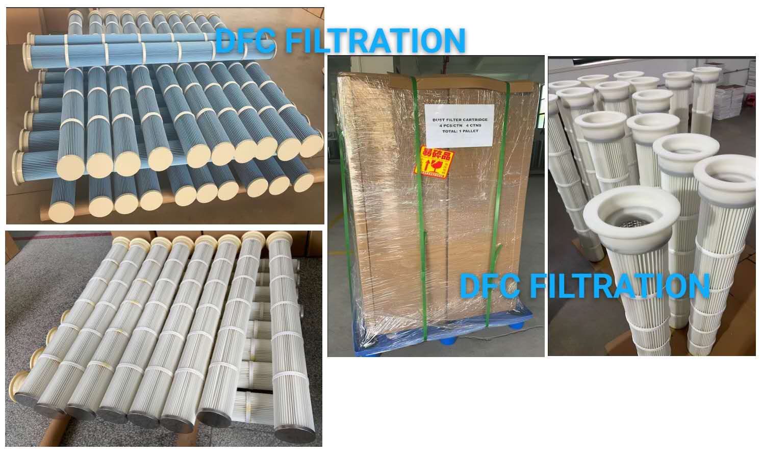 Premium pleated filter bags