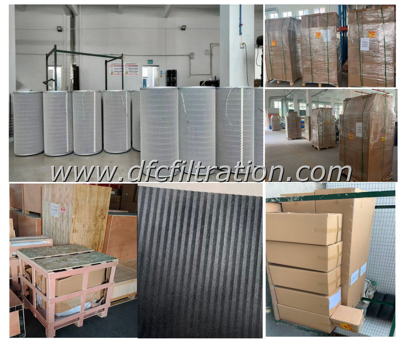 Replacement Cartridge For Donaldson Horizontal‑mount Dust Collector