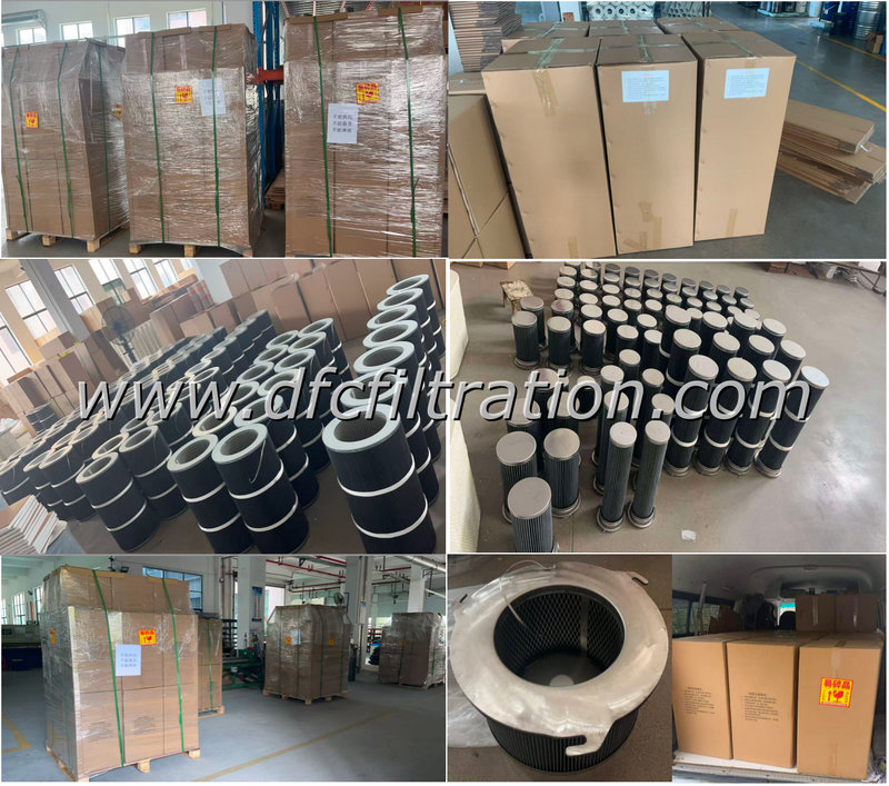 Dust Collector Filter Cartridges with Multiple Mounting Options