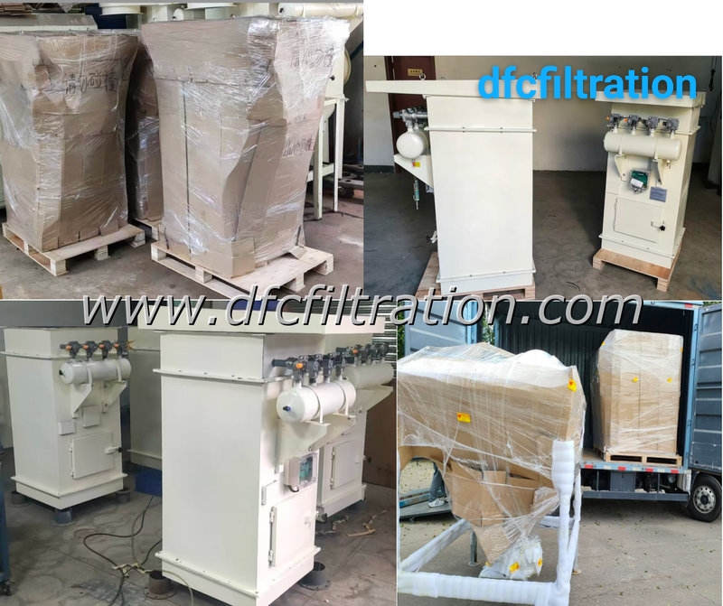 Silo Top Bin Vent Dust Collector with Pulse Jet