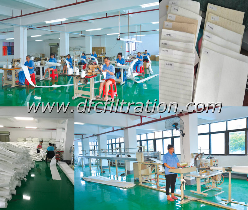 Bulk industrial filter bags for workshop baghouse dust collection system 