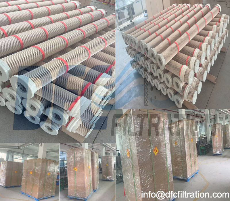 Shipment of High‑Temperature Filter Cartridges for Baghouse Retrofit