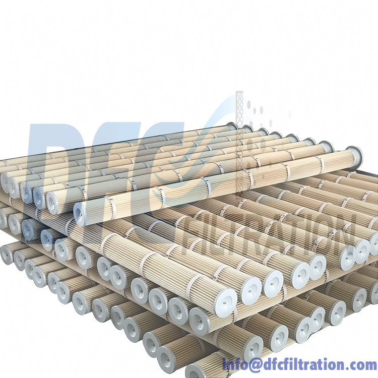 Dust Filter Cartridges for High Temperature Applications