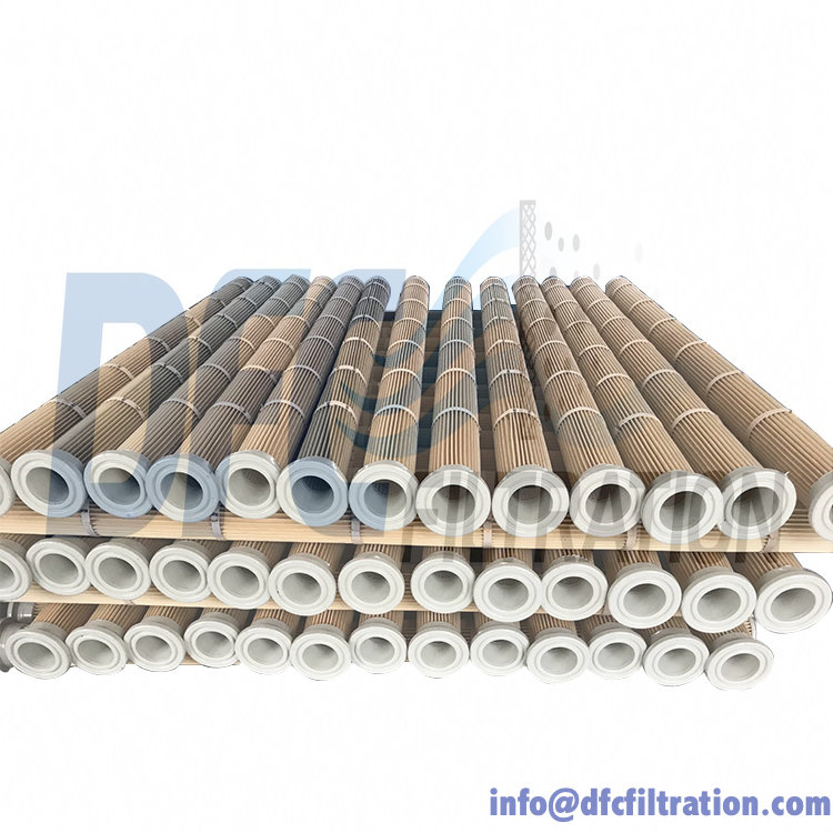 Dust Filter Cartridges for High Temperature Applications