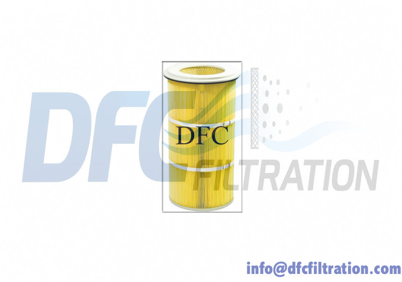 Round Top-Load Dust Collector Filter Cartridge