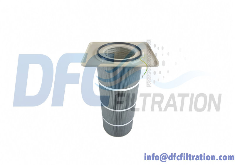 Square Flange Cartridge Filters - E TYPE