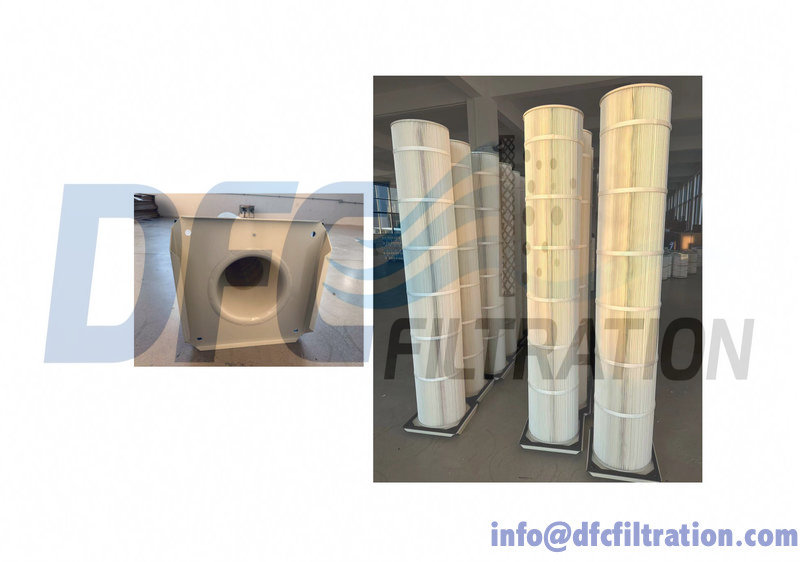 Square Chuck Flange Filter for Dust Collector, custom dust collector filter cartridge designed for high dust concentration Square Chuck Flange Filter for Dust Collector, custom dust collector filter cartridge designed for high dust concentration