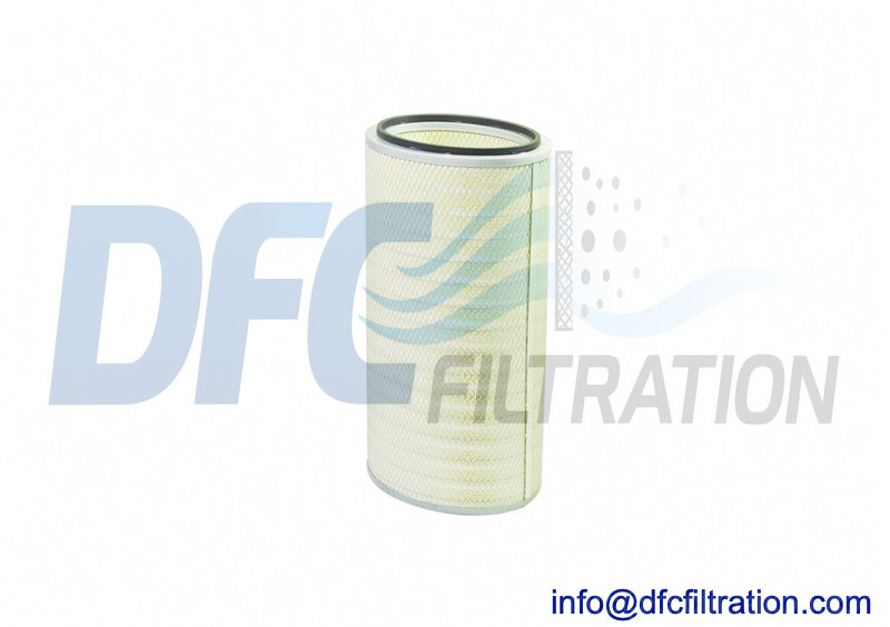  Oval Down Flow Dust Filter Cartridge - F TYPE