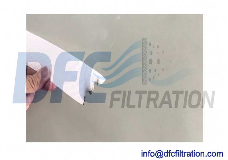 Flame Retardant Polyester Nonwoven Filter Media